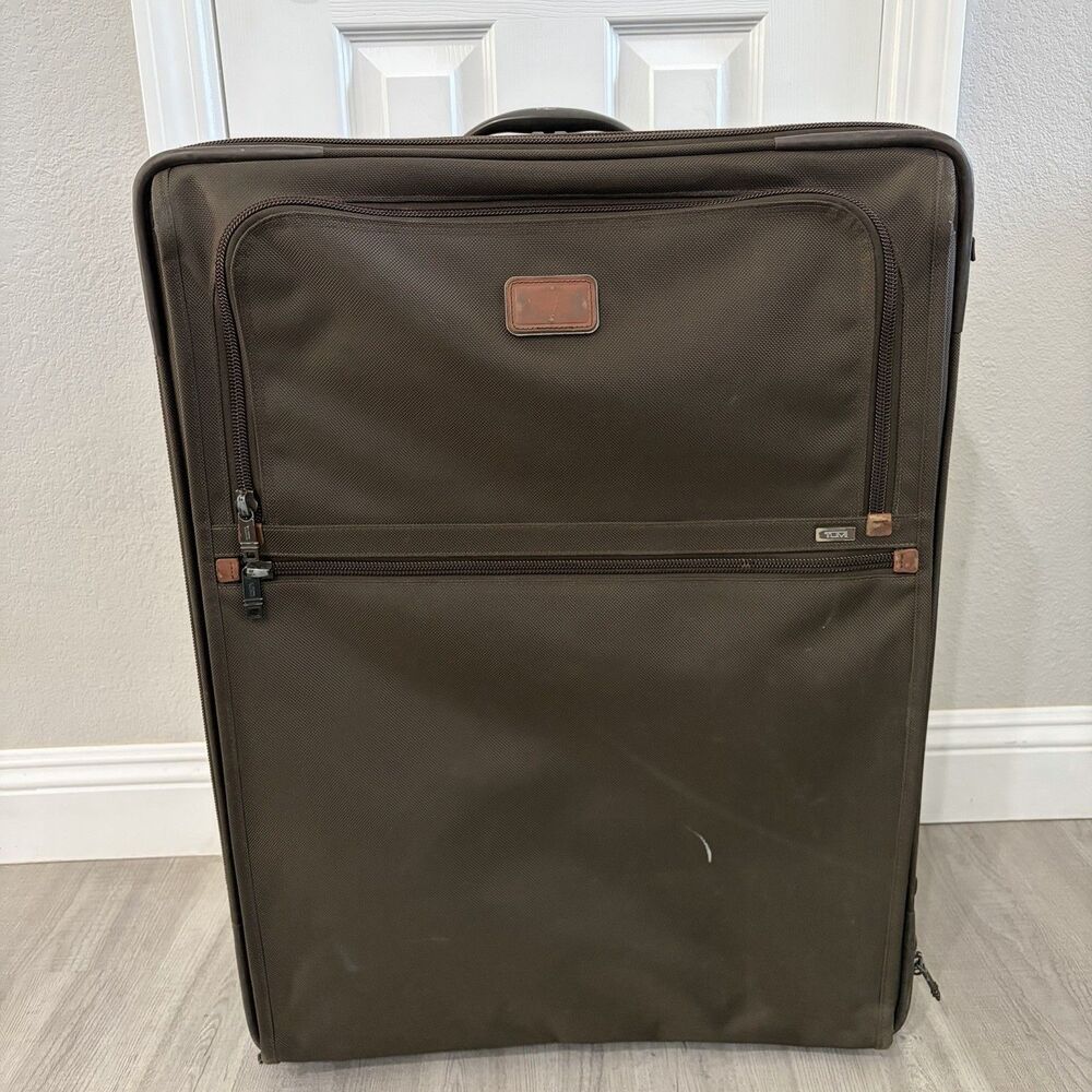 Tumi Alpha 2 Wheel Large Rolling Expandable Suitcase 29” Brown